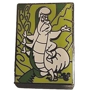Disney Pin Alice In Wonderland Comics Caterpillar  DLR 2011 Hidden Mickey 82311